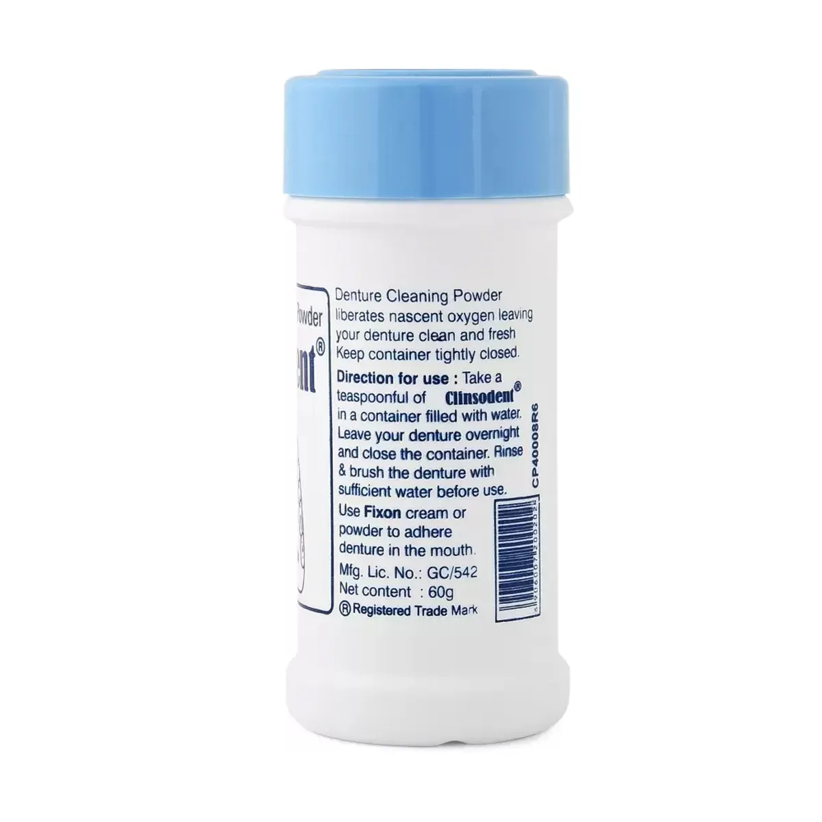 ICPA Clinsodent Denture Cleaning Powder - Dentalstall India ICPA Clinsodent Denture Cleaning Powder - Dentalstall India