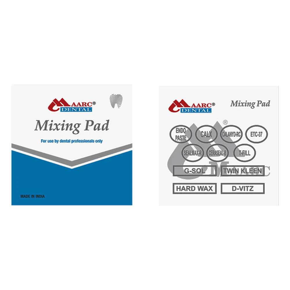 Maarc Mixing Pads - Dentalstall India Maarc Mixing Pads - Dentalstall India