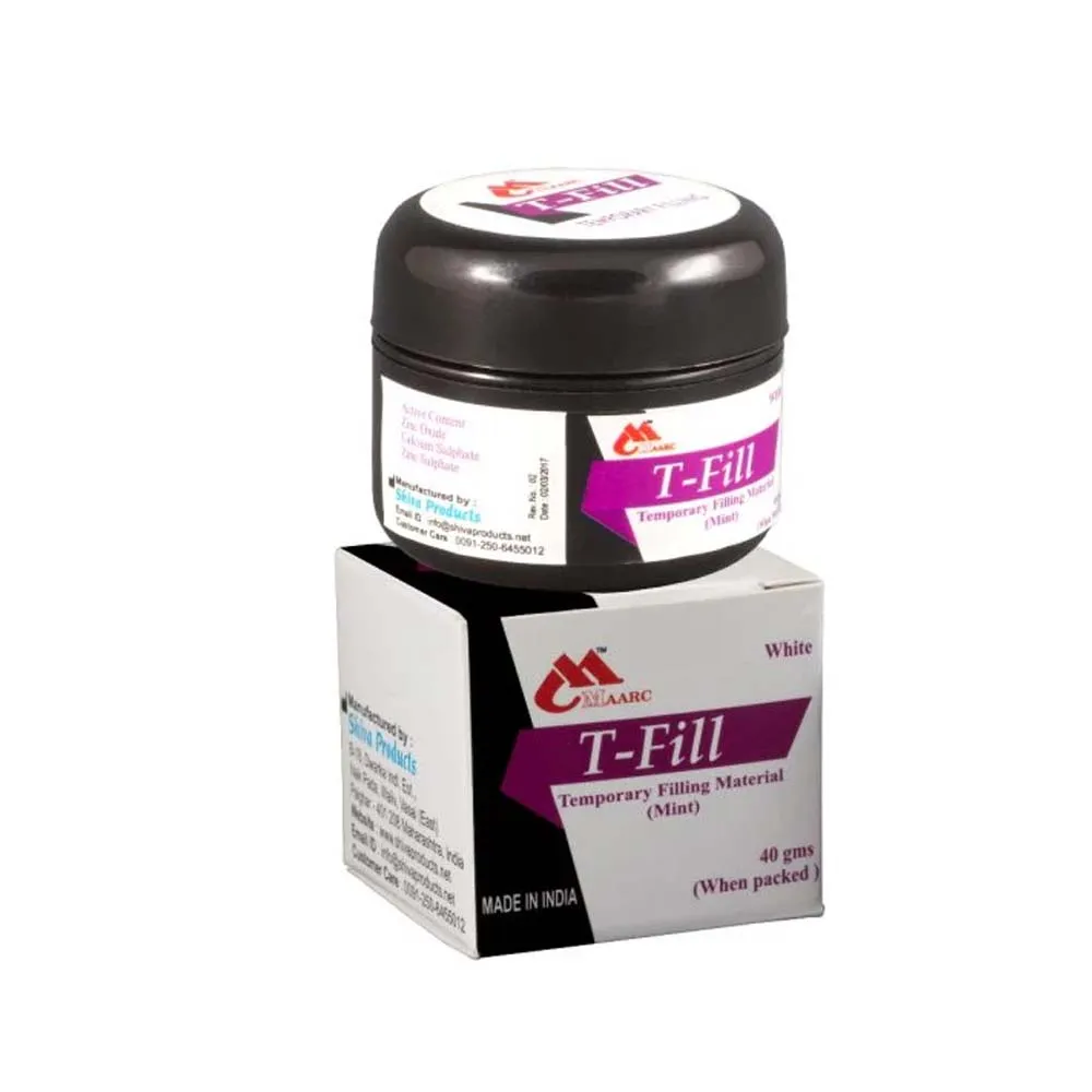 Maarc T-fill Temporary filling material (Mint flavor) - Dentalstall India Maarc T-fill Temporary filling material (Mint flavor) - Dentalstall India